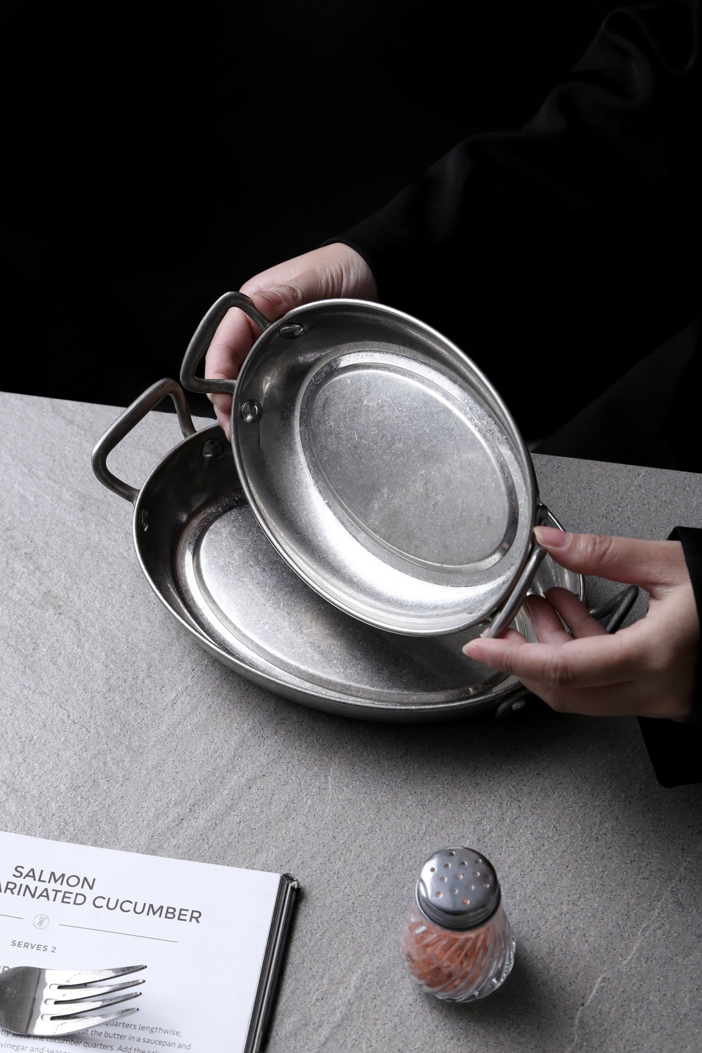 FIREd Vintage Silver Serving Pan Collection