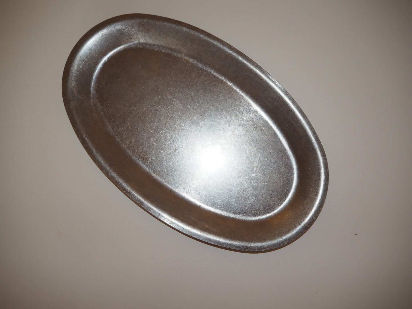 FIREd Vintage silver style serving platter