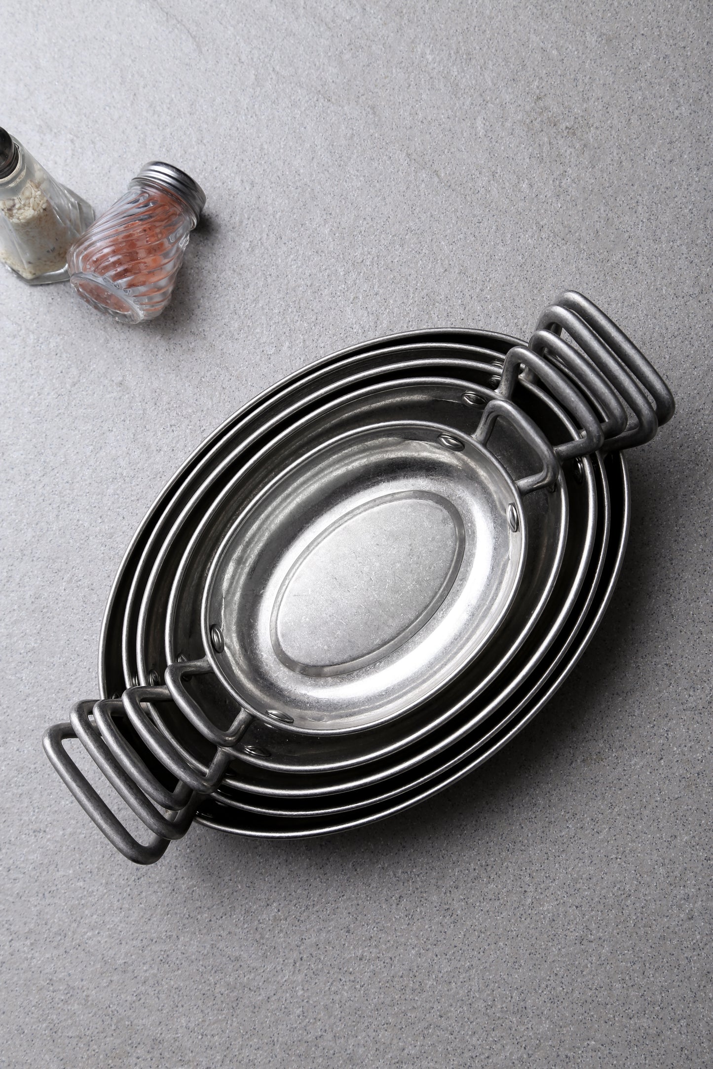 FIREd Vintage Silver Serving Pan Collection
