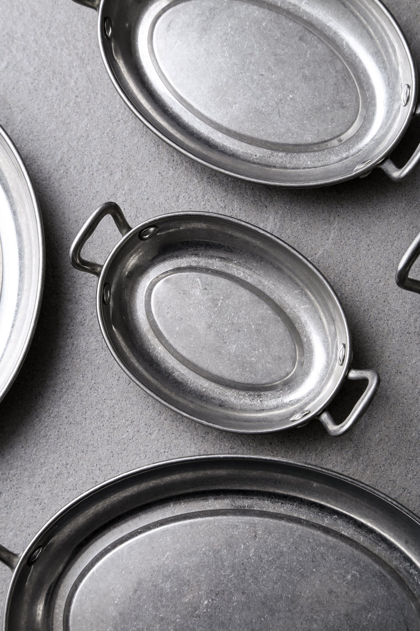 FIREd Vintage Silver Serving Pan Collection