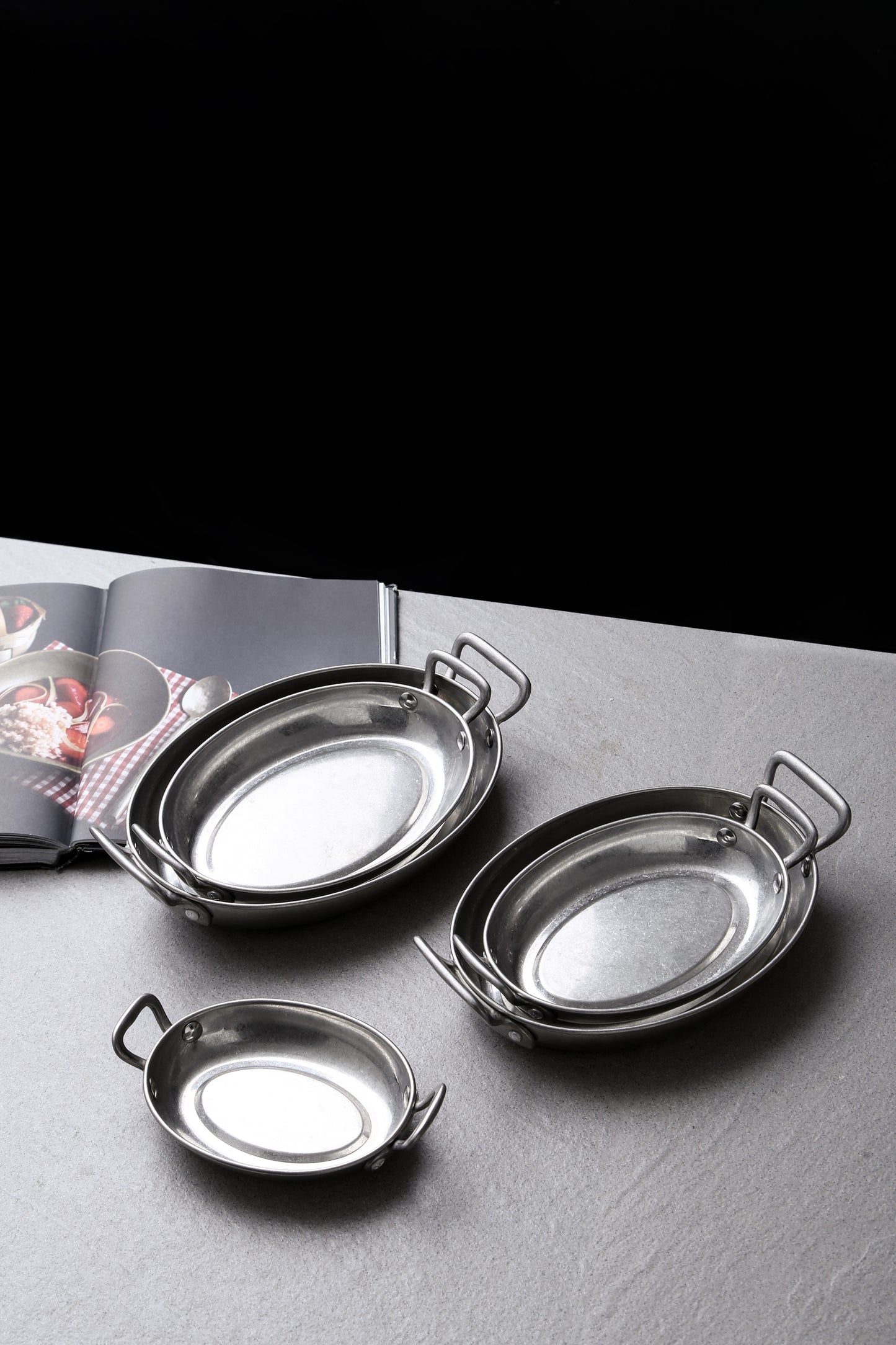 FIREd Vintage Silver Serving Pan Collection